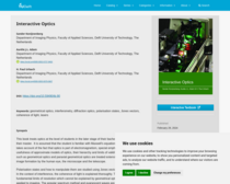 Interactive Optics